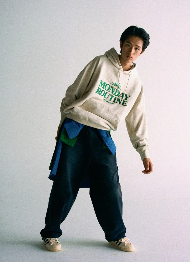 限時折扣【WE ARE】韓國PHYPS連帽大學T衛衣PD01HD0004