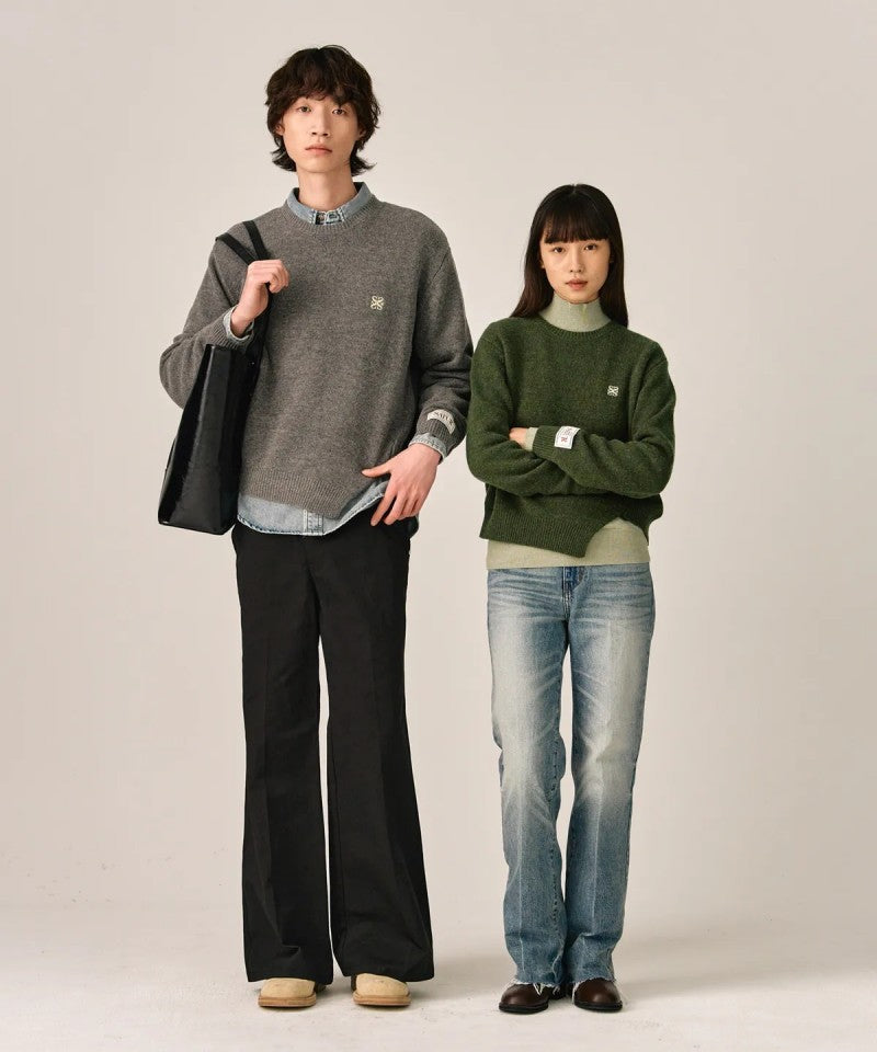 女款【WE ARE】韓國Satur休閒不規則針織毛衣SA243WKT38