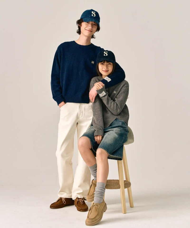 女款【WE ARE】韓國Satur休閒不規則針織毛衣SA243WKT38