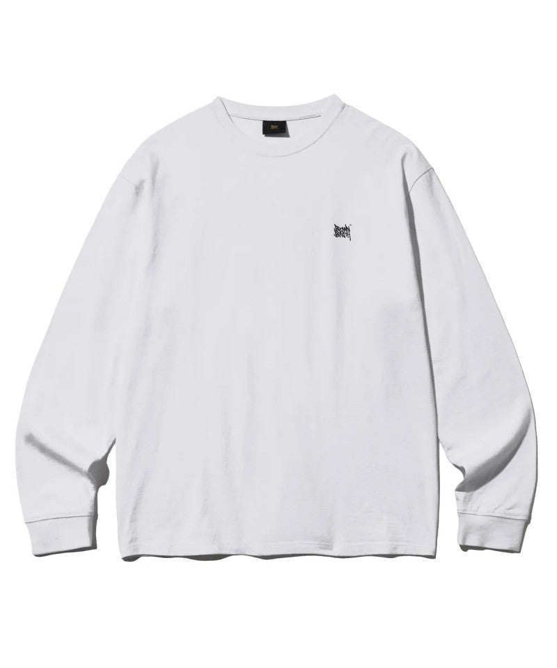 【WE ARE】韓國BROWNBREATH 男款基礎款膠印logo長袖棉ＴBKFMLTS01