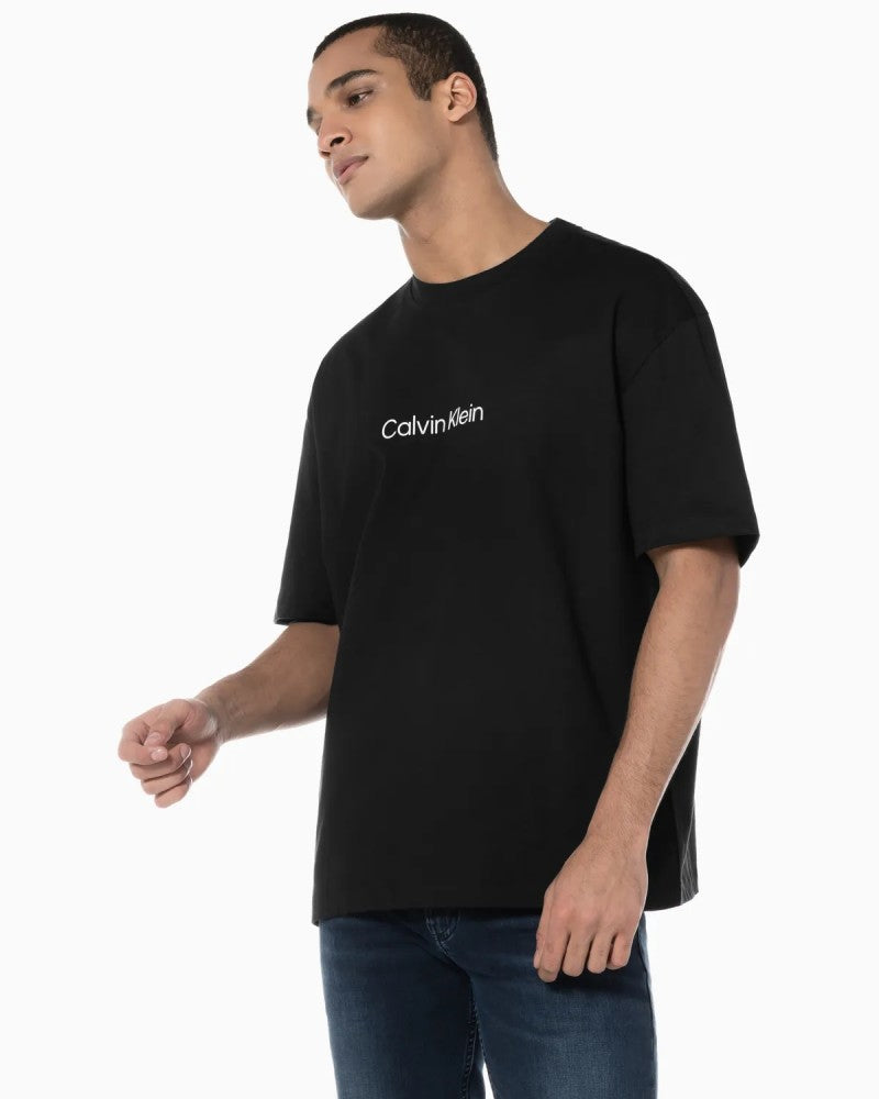 免稅版 劉以豪同款【WE ARE】韓國Calvin Klein 男款膠印短袖T恤 40HM228