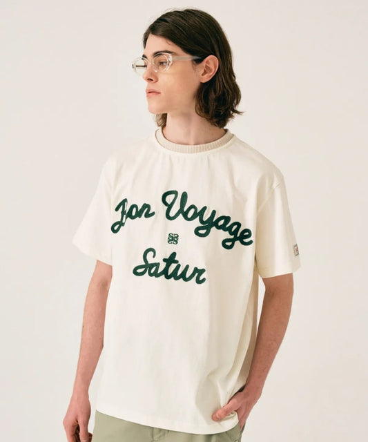 【樣品優惠現貨】男款【WE ARE】韓國Satur短袖T恤SA252MTS01