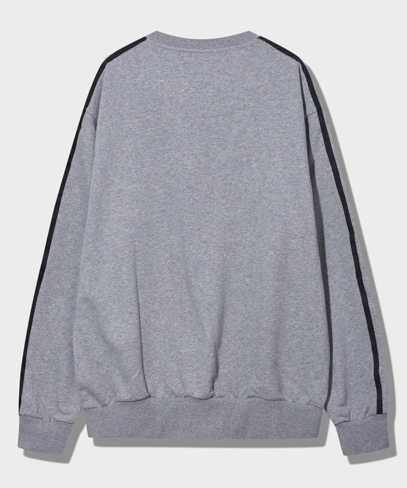 【WE ARE】韓國JEEP圓領大學T衛衣JP5TSU827