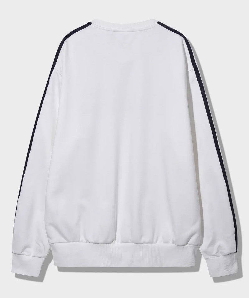 【WE ARE】韓國JEEP圓領大學T衛衣JP5TSU827