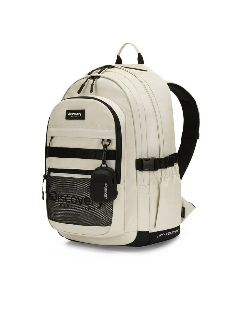 【WE ARE】Korea purchasing Discovery mesh backpack with small charm bag DXBK0024N