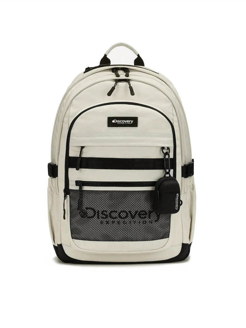 【WE ARE】Korea purchasing Discovery mesh backpack with small charm bag DXBK0024N