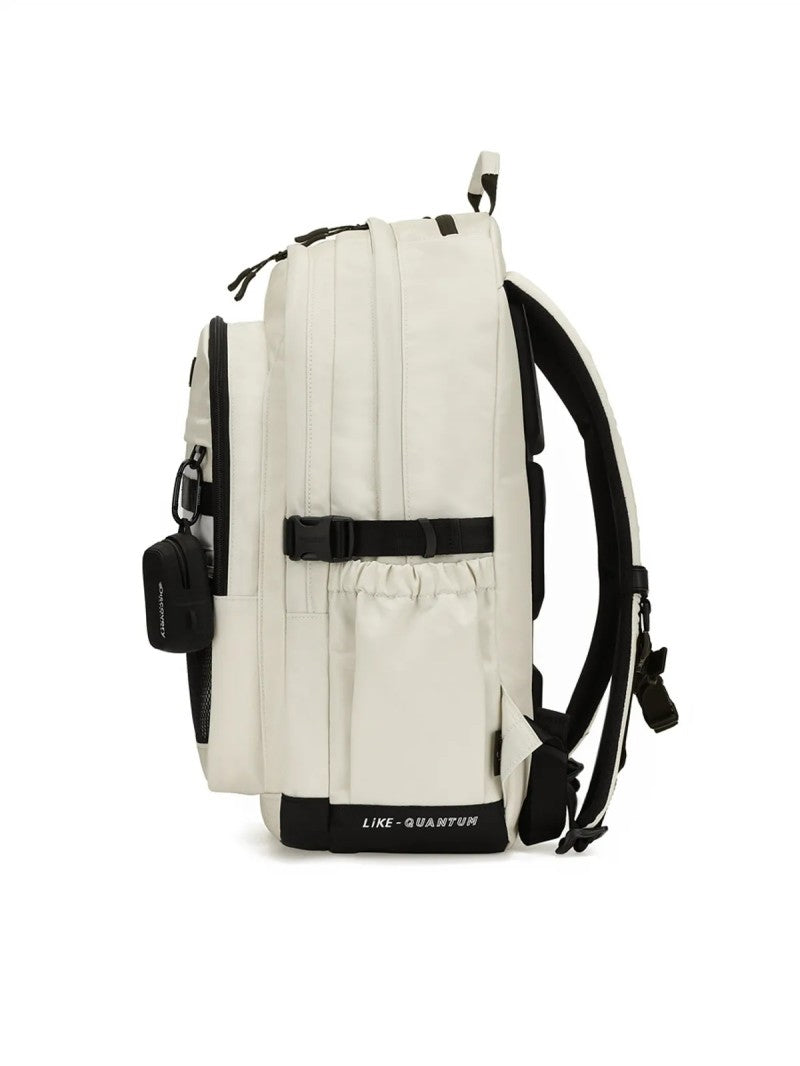 【WE ARE】Korea purchasing Discovery mesh backpack with small charm bag DXBK0024N