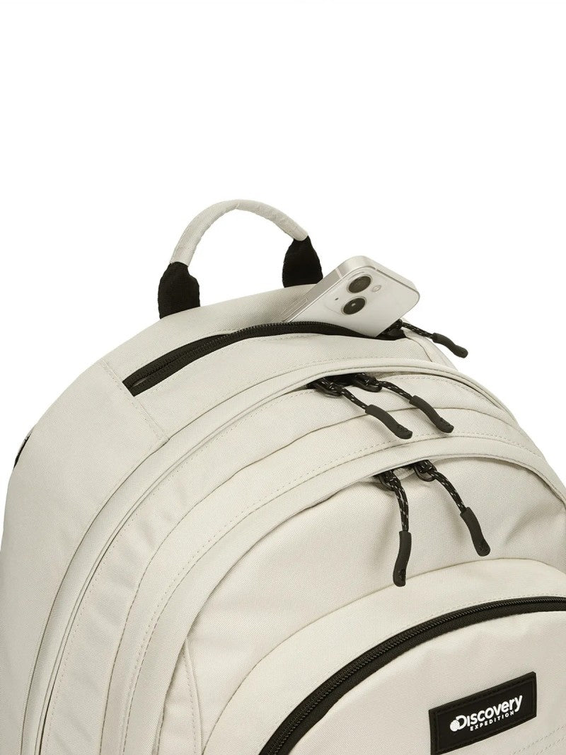 【WE ARE】Korea purchasing Discovery mesh backpack with small charm bag DXBK0024N