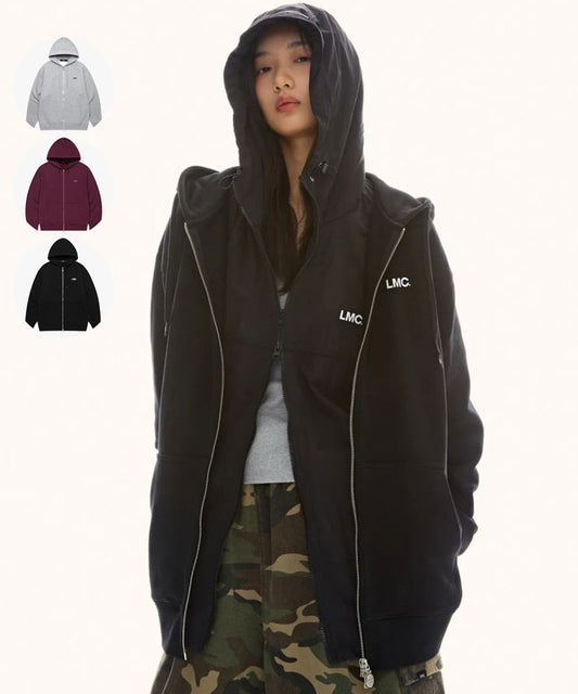 【WE ARE】韓國LMC休閒拉鏈連帽外套0LM46CHZ101