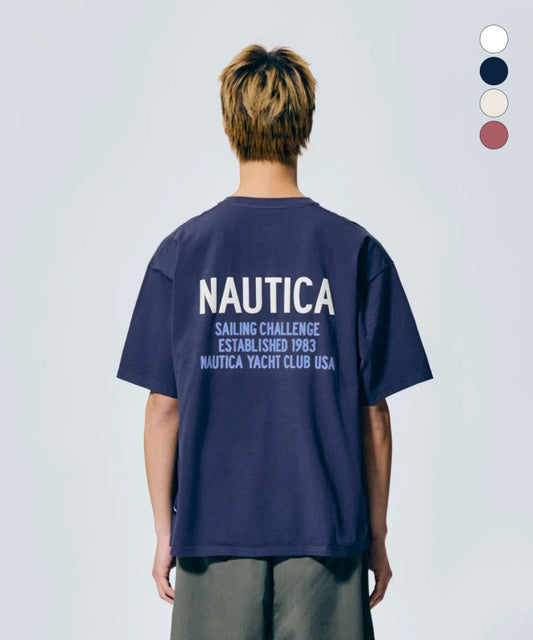【WE ARE】韓國NAUTICA休閒短袖T恤NTS4806