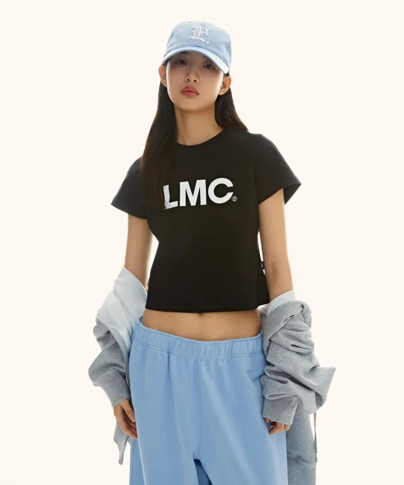 【現貨】女款【WE ARE】韓國LMC休閒短袖T恤0LM46CTS801