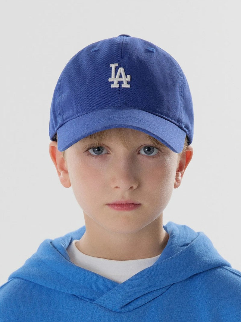 【WE ARE】韓國MLB KIDS休閒基礎款兒童棒球帽7ACP7704N