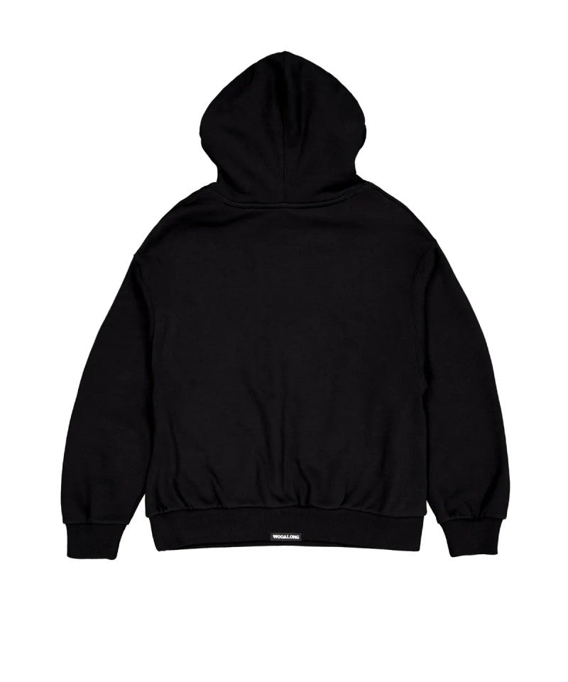 男女同款【WE ARE】韓國WAL WOOALONG連帽大學T衛衣WL243JHD04U