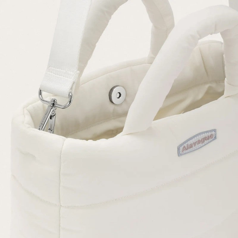 【WE ARE】韓國ALAVAGUE休閒單肩斜挎手提包아발론 백 S