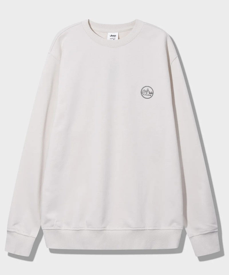 【WE ARE】韓國JEEP休閒圓領大學T衛衣JQ5TSU812