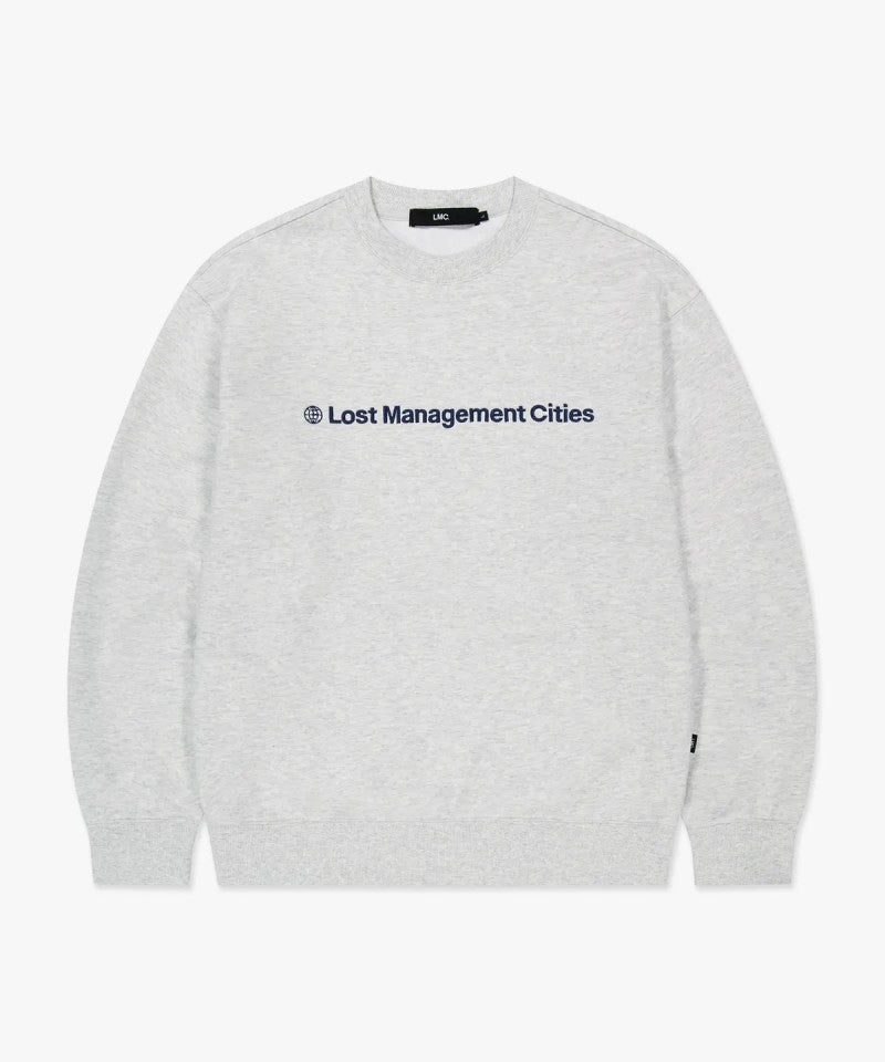 【WE ARE】韓國LMC 刺繡logo大學T 0LM46CSW111