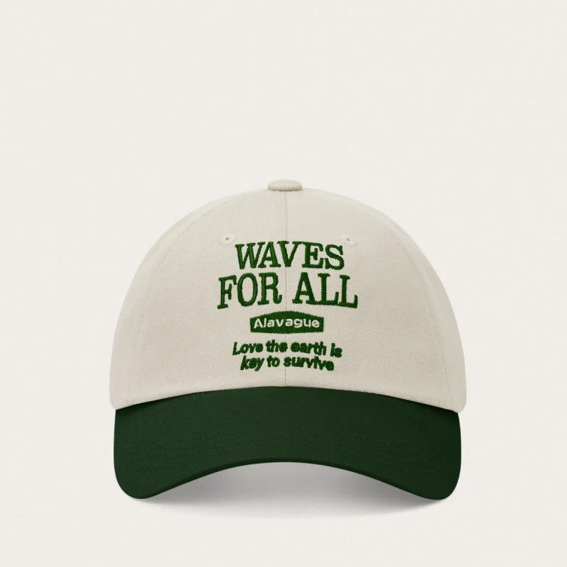 【WE ARE】韓國ALAVAGUE休閒棒球帽웨이브레터 캡