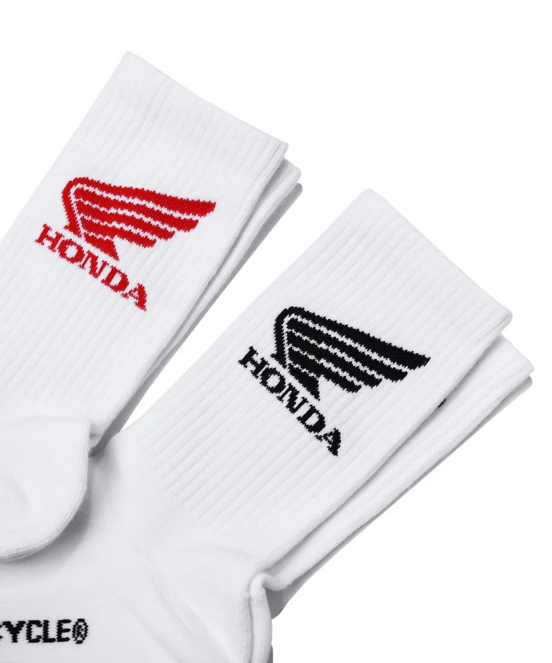 2PACK【WE ARE】韓國HONDA LOGO棉襪 HFX9SC301A