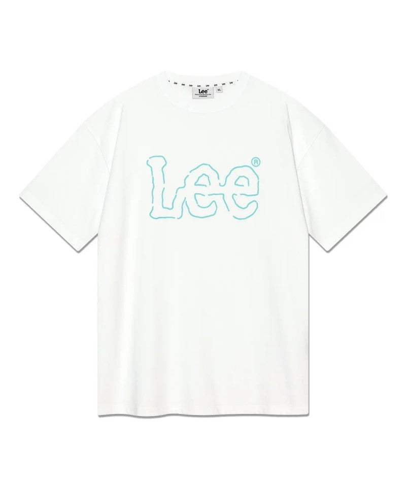 【WE ARE】韓國LEE 鏤空LOGO短袖T恤LE2502ST04