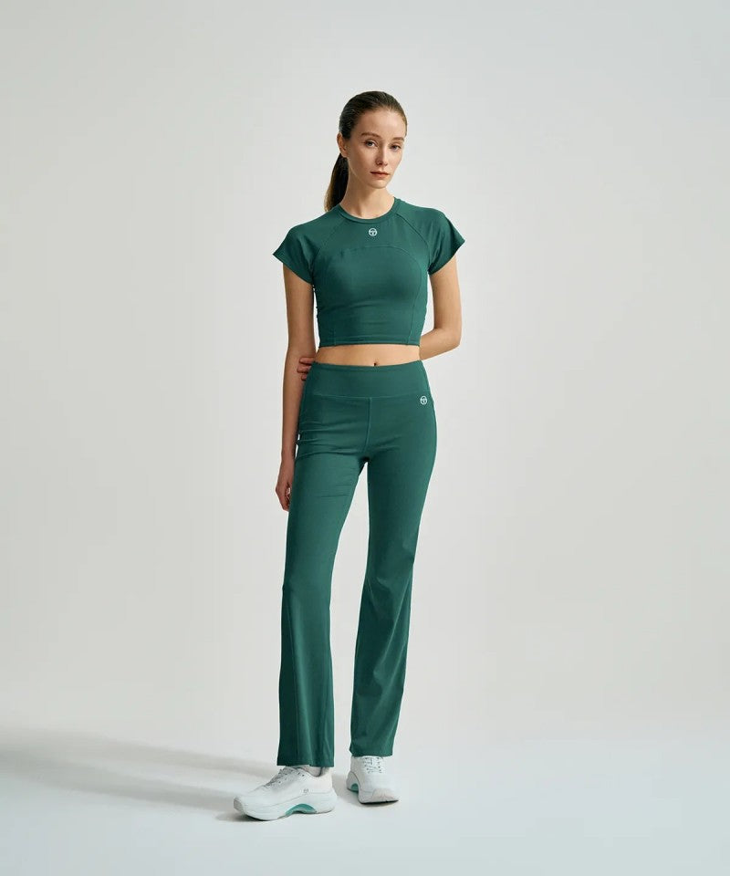 【WE ARE】韓國SERGIO TACCHINI 女款自帶胸墊馬甲線短T TWRS15453