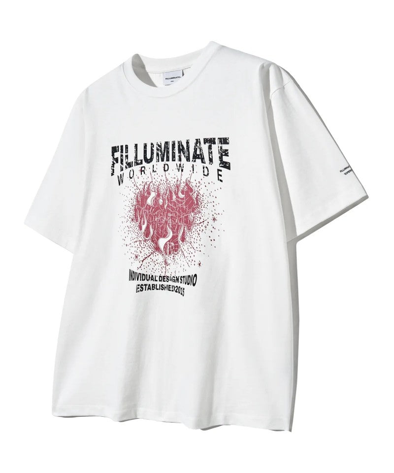 【WE ARE】韓國FILLUMINATE休閒短袖T恤FBEUUTS155