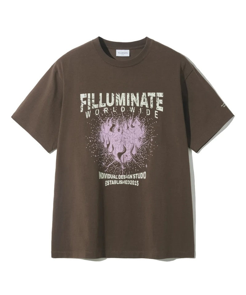 【WE ARE】韓國FILLUMINATE休閒短袖T恤FBEUUTS155