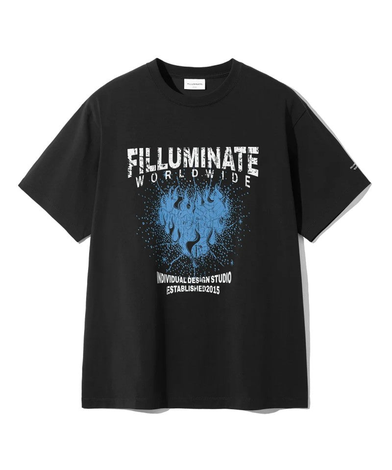 【WE ARE】韓國FILLUMINATE休閒短袖T恤FBEUUTS155