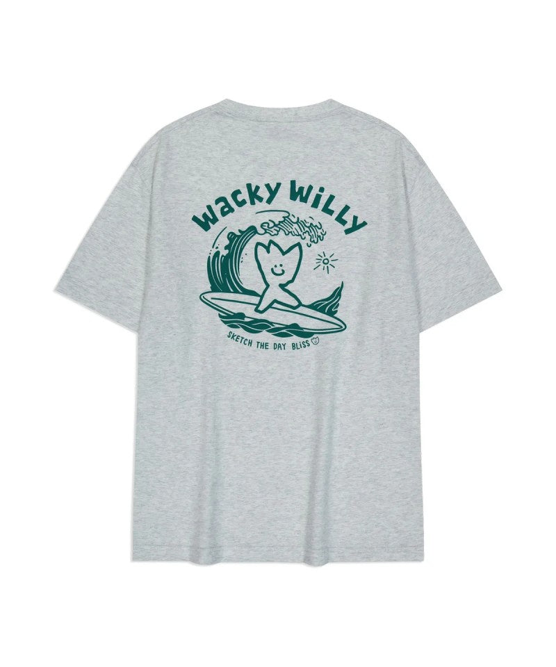 【WE ARE】韓國wacky Willy 衝浪短袖T恤WA2502ST34