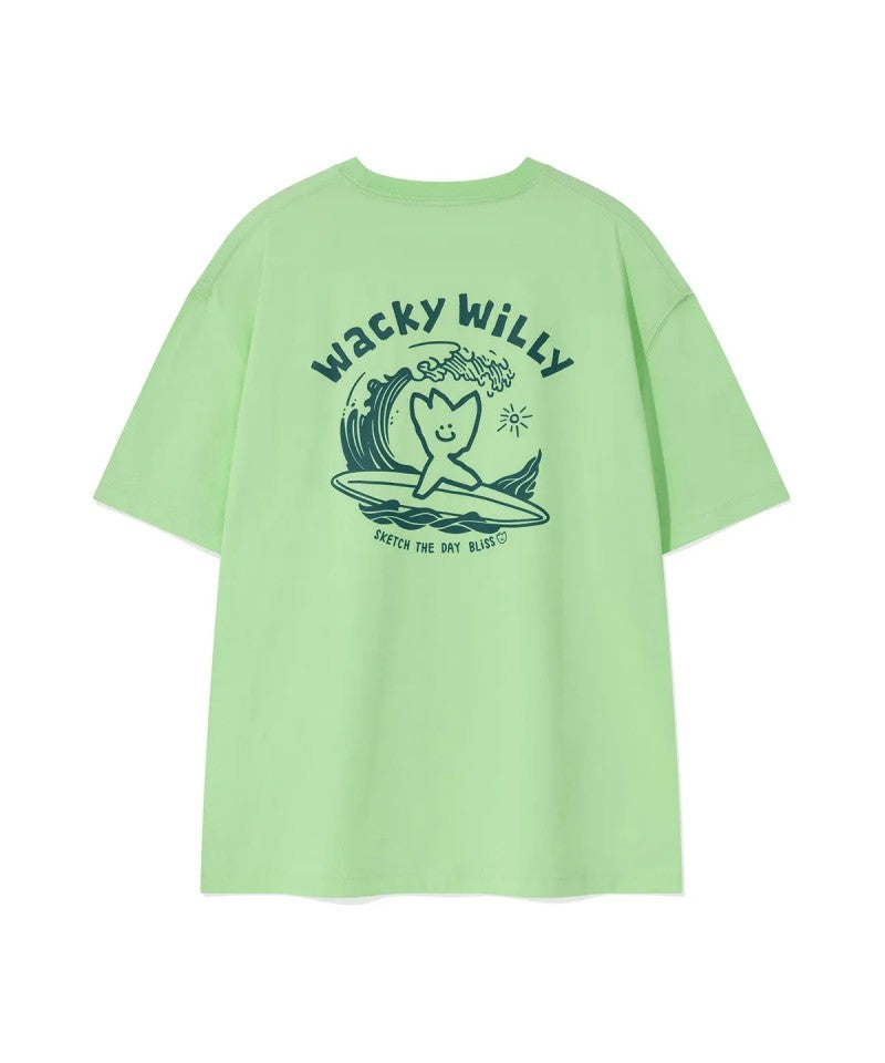 【WE ARE】韓國wacky Willy 衝浪短袖T恤WA2502ST34