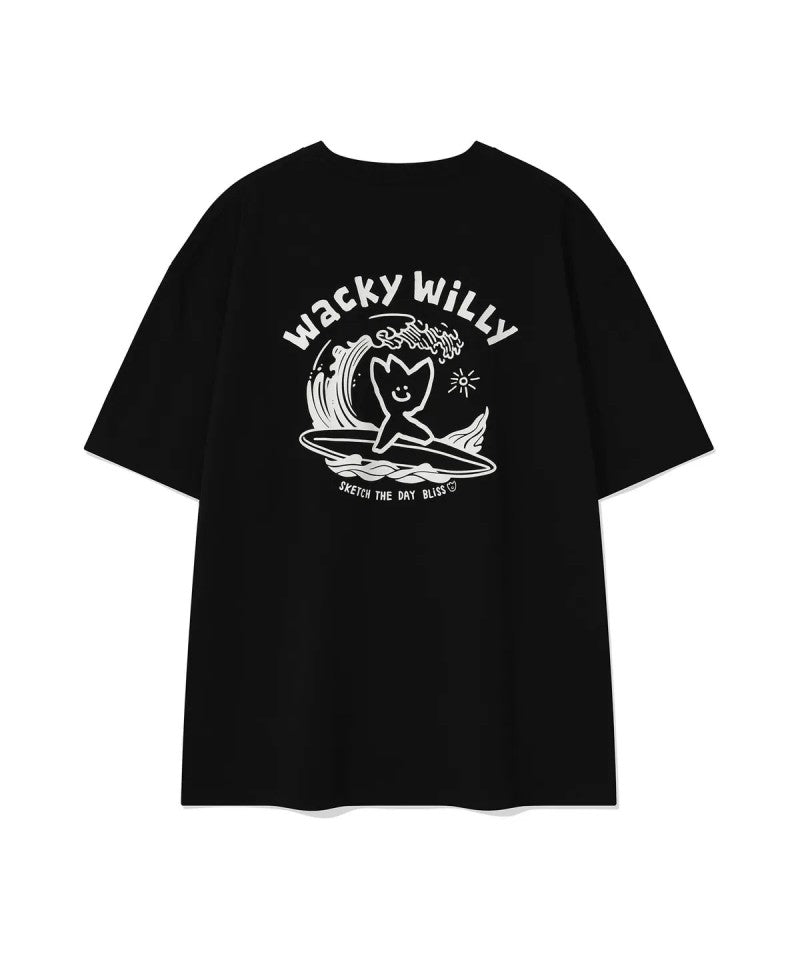 【WE ARE】韓國wacky Willy 衝浪短袖T恤WA2502ST34