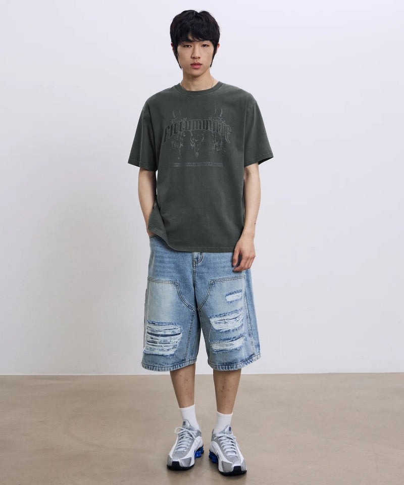 【WE ARE】韓國FILLUMINATE休閒短袖T恤FBEUUST200