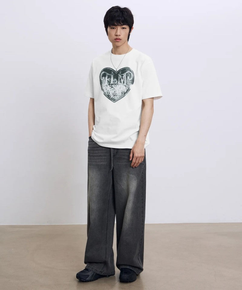 【WE ARE】韓國FILLUMINATE休閒短袖T恤FBEUUST198