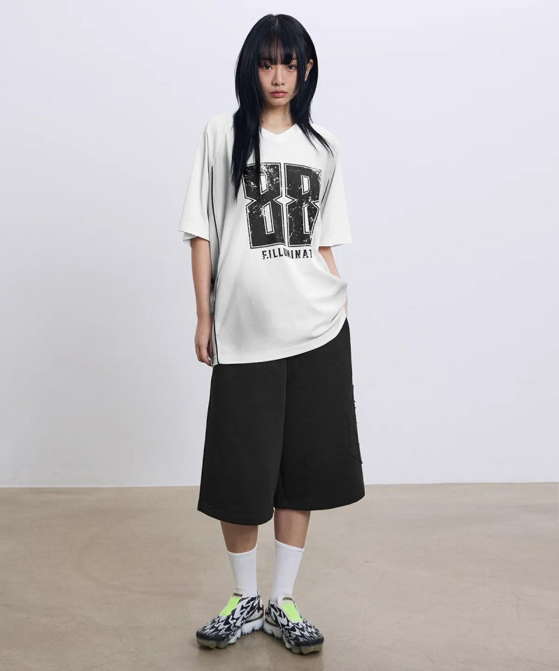 【WE ARE】韓國FILLUMINATE休閒短袖T恤FBEUUTS189