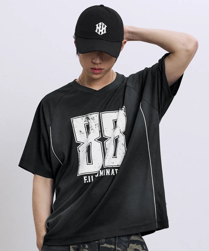 【WE ARE】韓國FILLUMINATE休閒短袖T恤FBEUUTS189