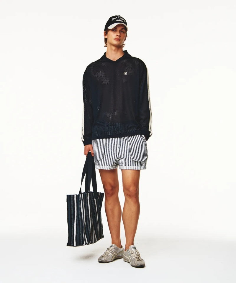 【WE ARE】韓國Satur休閒單肩購物袋SA255WAB06