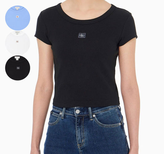 【WE ARE】韓國Calvin Klein布標短袖T恤47C200G