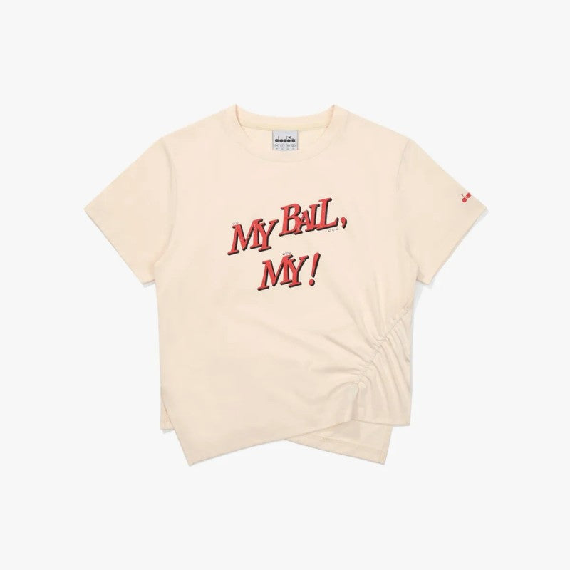 DIA折扣款  女款【WE ARE】韓國Diadora短袖T恤D5222TRS92