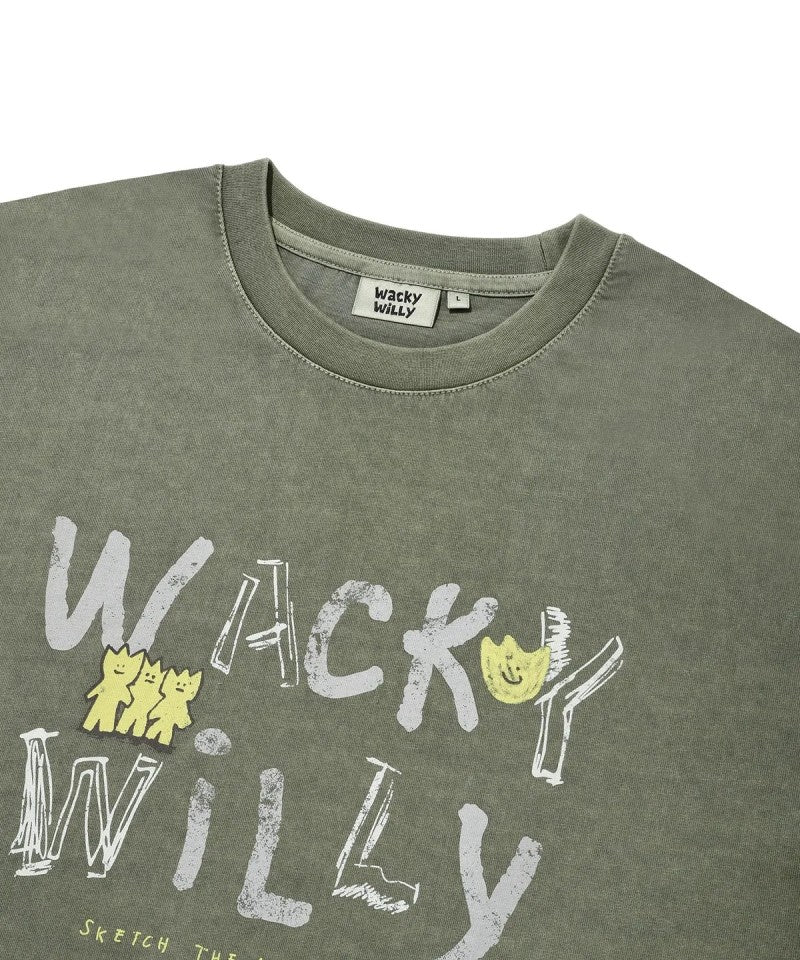 【WE ARE】韓國wacky Willy水洗長袖T恤 WA2503LT13