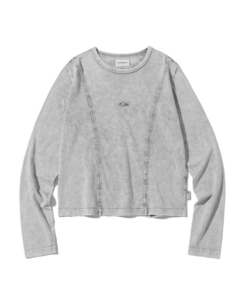 女款【WE ARE】韓國FILLUMINATE 刷舊馬甲線上衣 FBEFWLS001