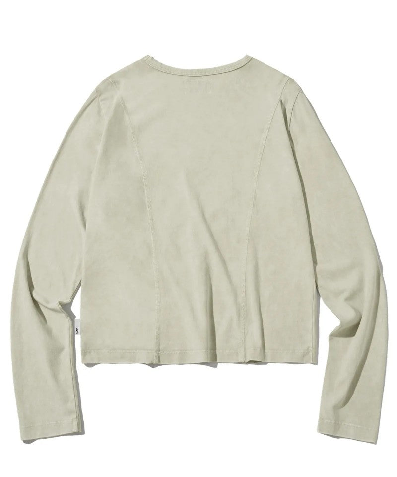 女款【WE ARE】韓國FILLUMINATE 刷舊馬甲線上衣 FBEFWLS001