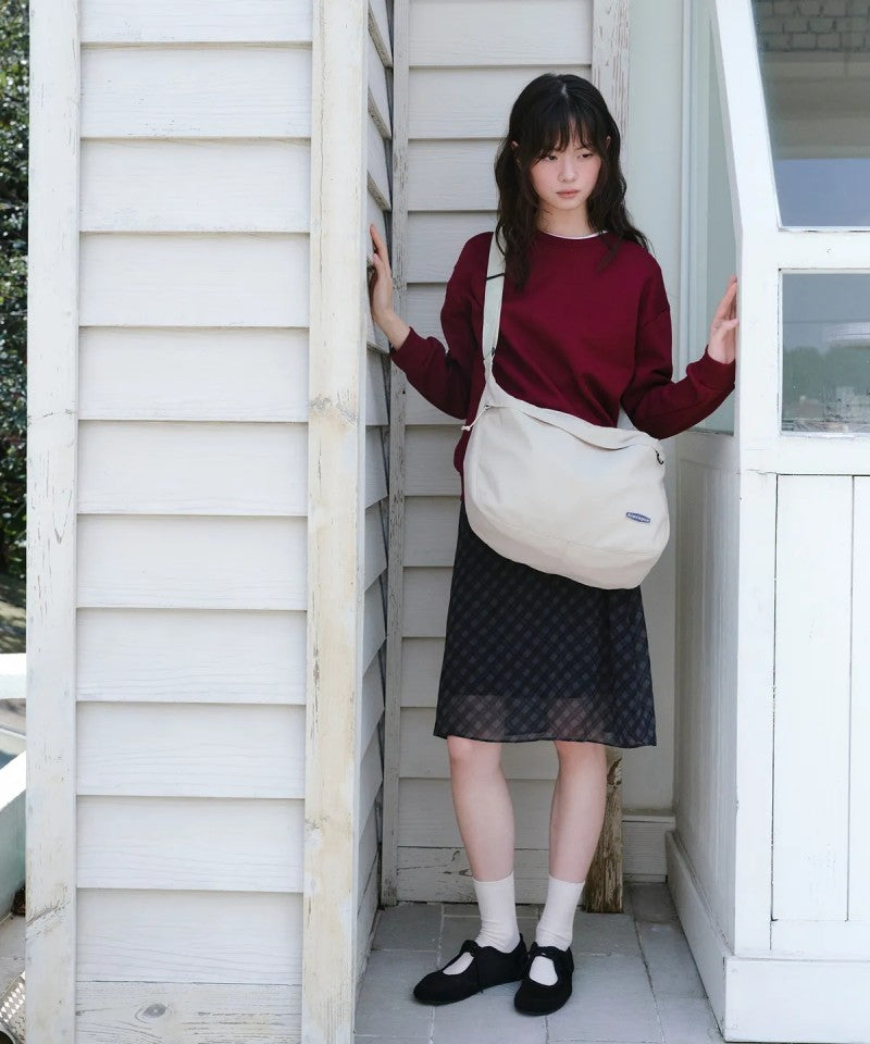 【WE ARE】韓國ALAVAGUE休閒單肩斜挎包클램 패커블 크로스 M