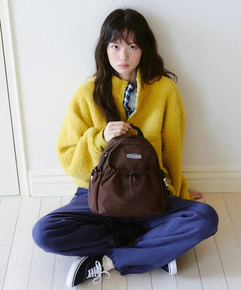 【WE ARE】韓國ALAVAGUE休閒雙肩背包듀공백 S