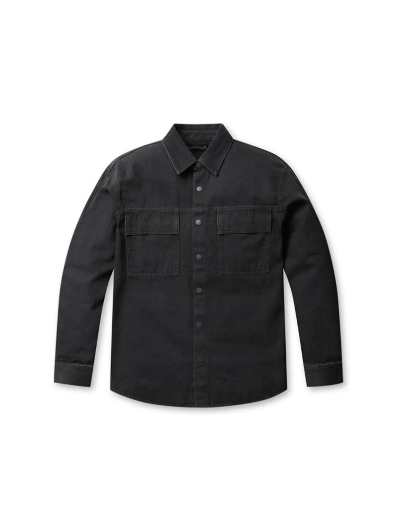 【WE ARE】韓國POLHAM休閒牛仔襯衫PHF4WC1049