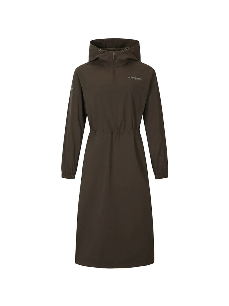 *Dis特價款* 女款【WE ARE】韓國Discovery連帽風衣連衣裙DWOP41054