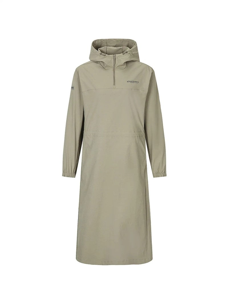 *Dis特價款* 女款【WE ARE】韓國Discovery連帽風衣連衣裙DWOP41054