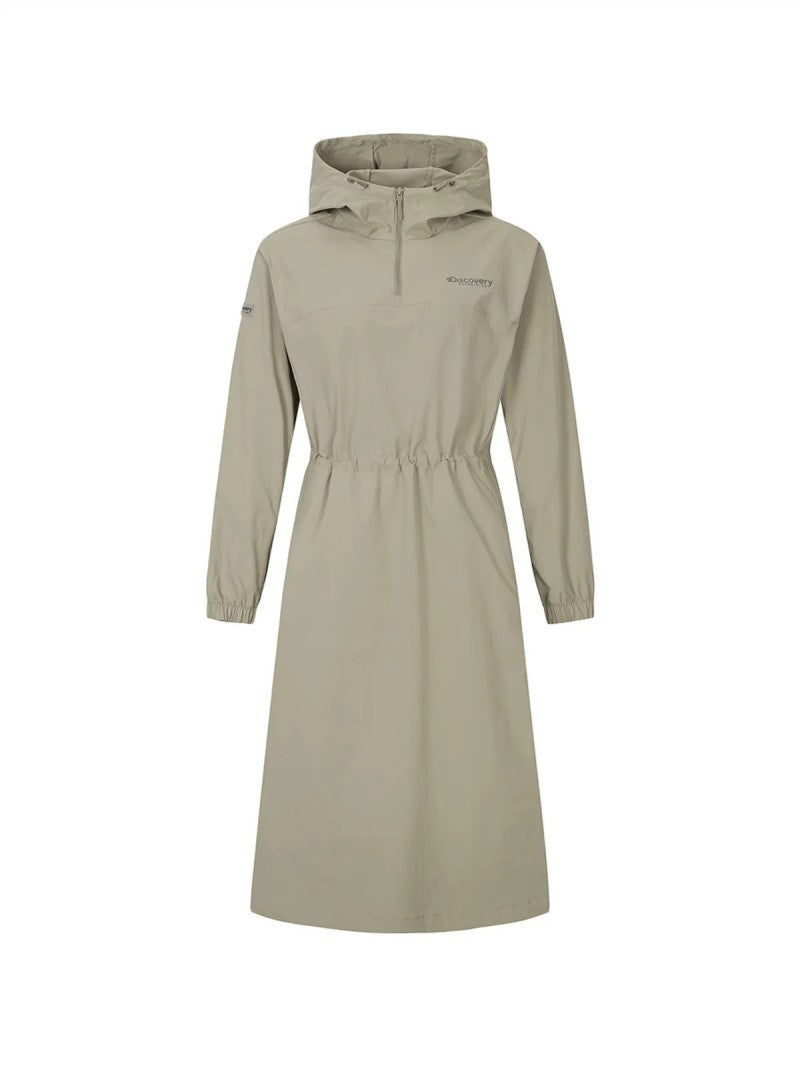 *Dis特價款* 女款【WE ARE】韓國Discovery連帽風衣連衣裙DWOP41054