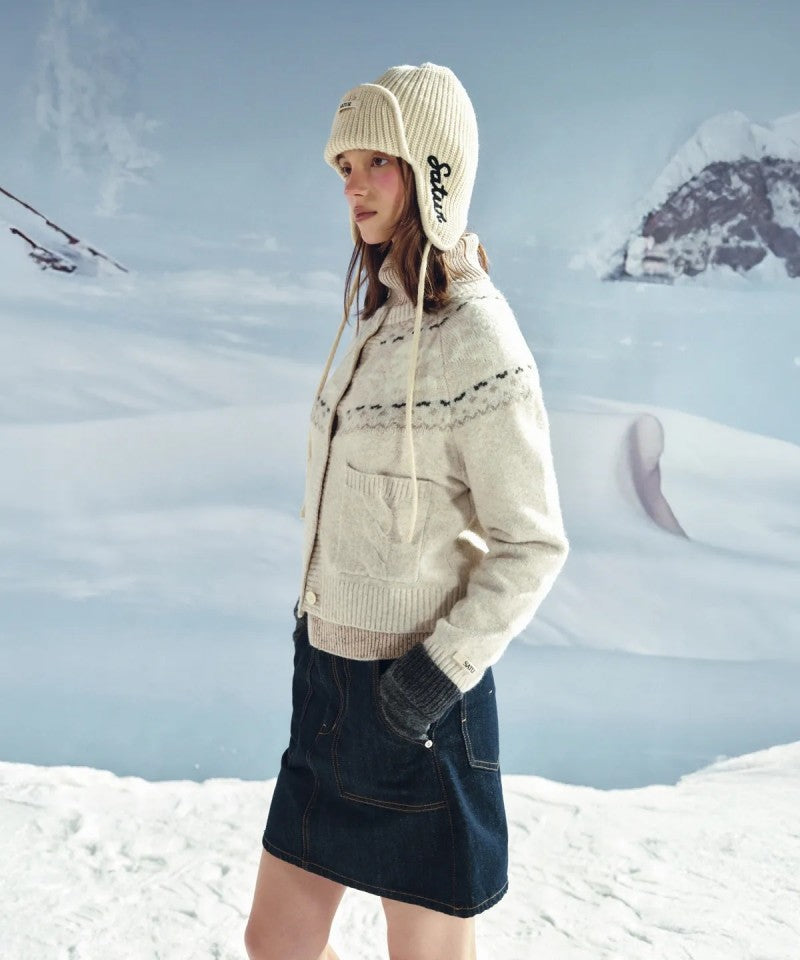 【WE ARE】韓國Satur休閒牛仔短裙SA253WDK01