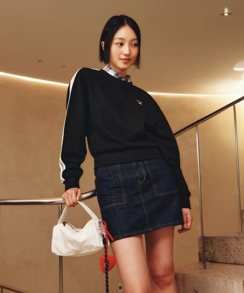 【WE ARE】韓國Satur休閒牛仔短裙SA253WDK01