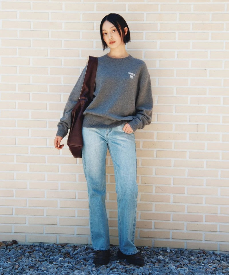 女款【WE ARE】韓國Satur休閒牛仔褲SA253WDP02