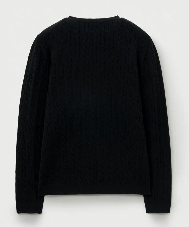 【WE ARE】韓國Satur休閒針織圓領毛衣SA253UKT35